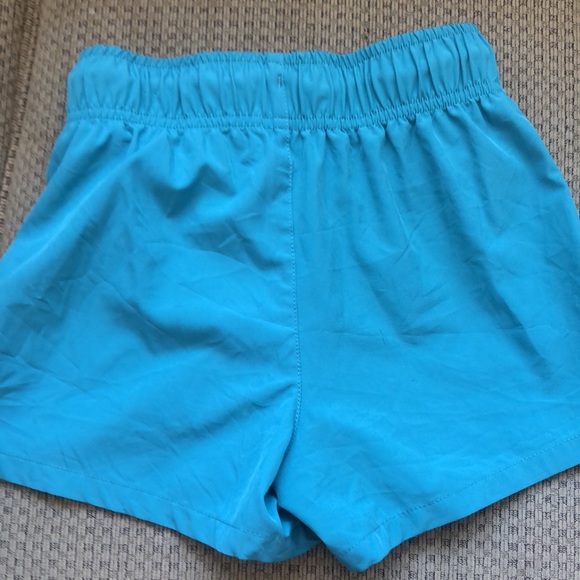 Ocean Coast girls shorts with pockets on sides, white liner, teal color, size M - Picture 4 of 8